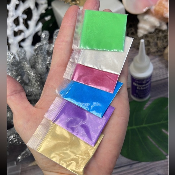NEW Judikins Diamond Glaze & Mica Powders CRAFT ART CLEAR Glue DIY JEWELRY Lot - Picture 9 of 16